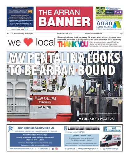 Arran Banner issue 