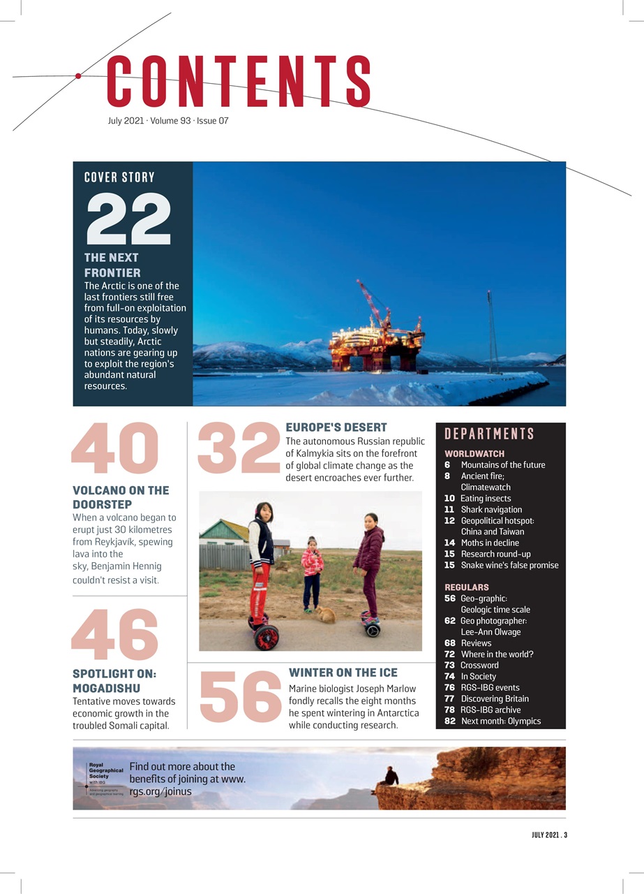 Geographical Preview Pages