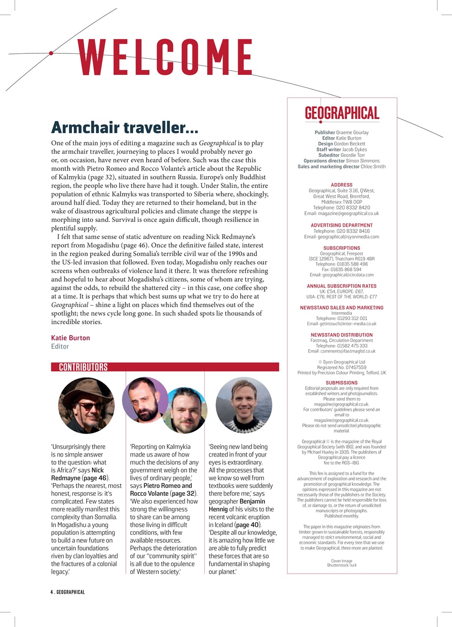 Geographical Preview Pages