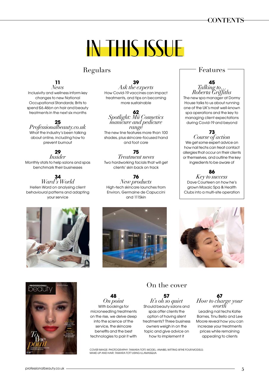 Professional Beauty Preview Pages