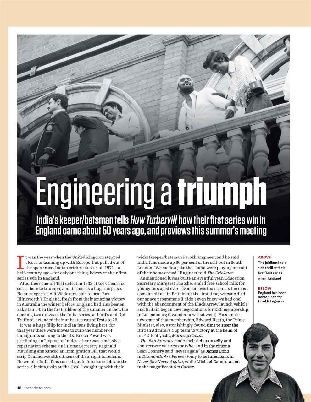 The Cricketer Magazine Preview Pages