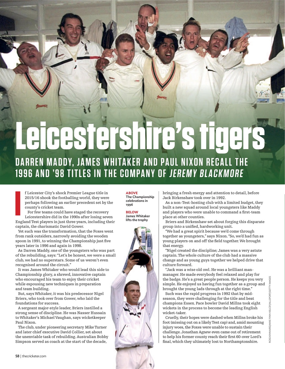 The Cricketer Magazine Preview Pages