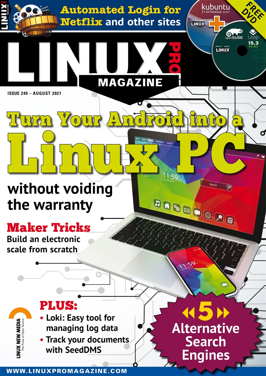 Linux Magazine Preview Pages