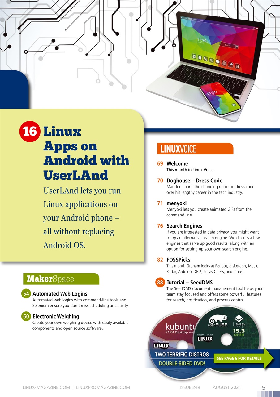 Linux Magazine Preview Pages
