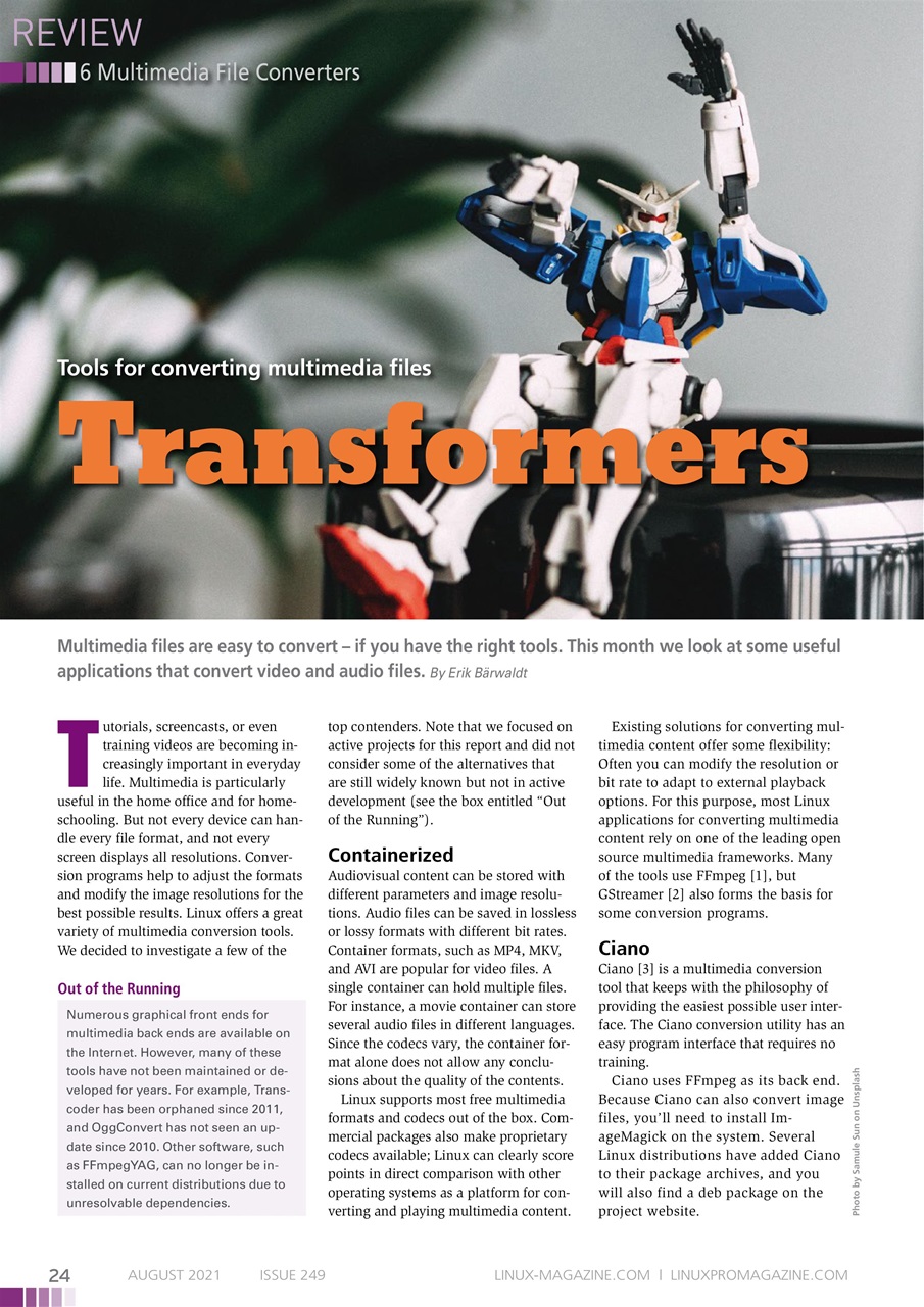 Linux Magazine Preview Pages