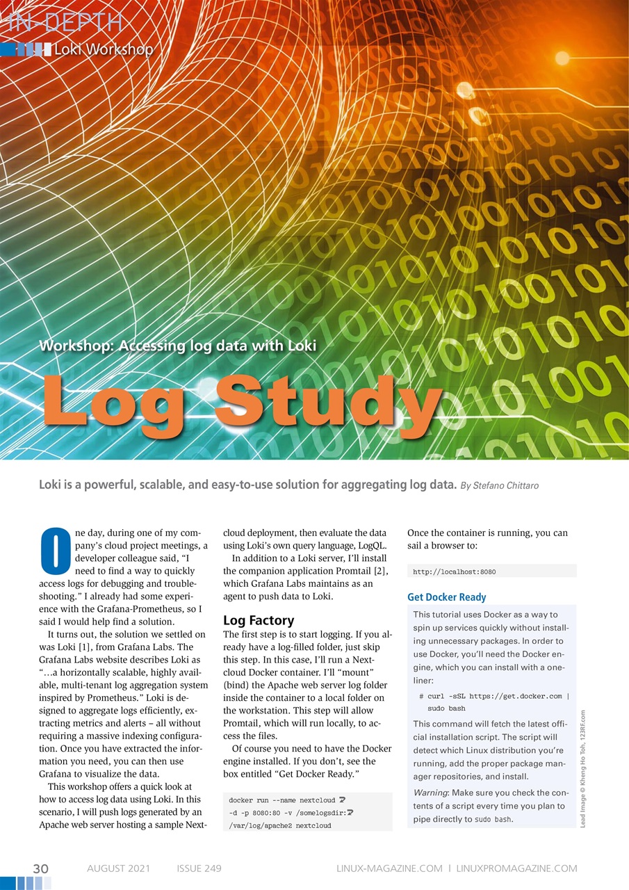 Linux Magazine Preview Pages