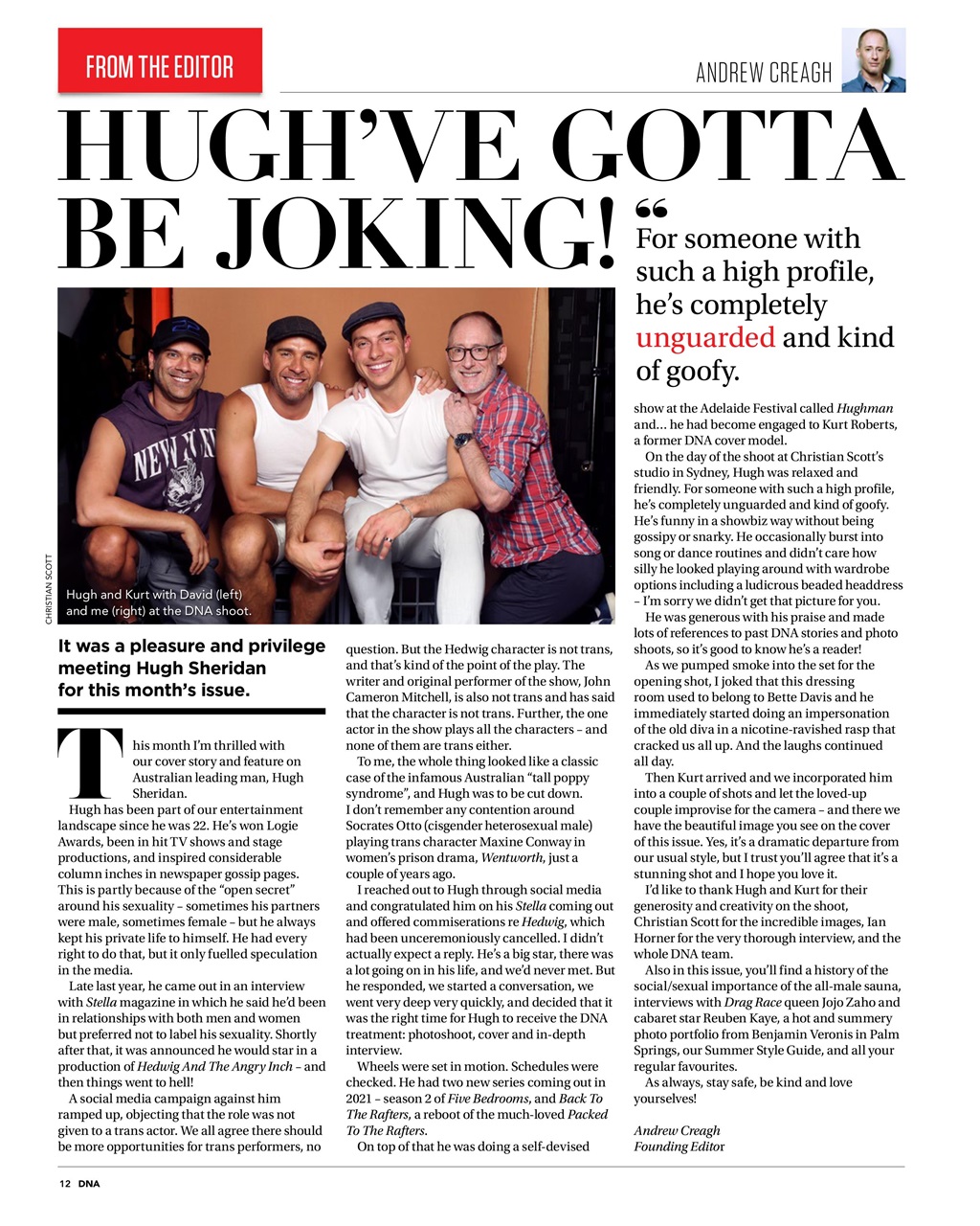 DNA Magazine Preview Pages