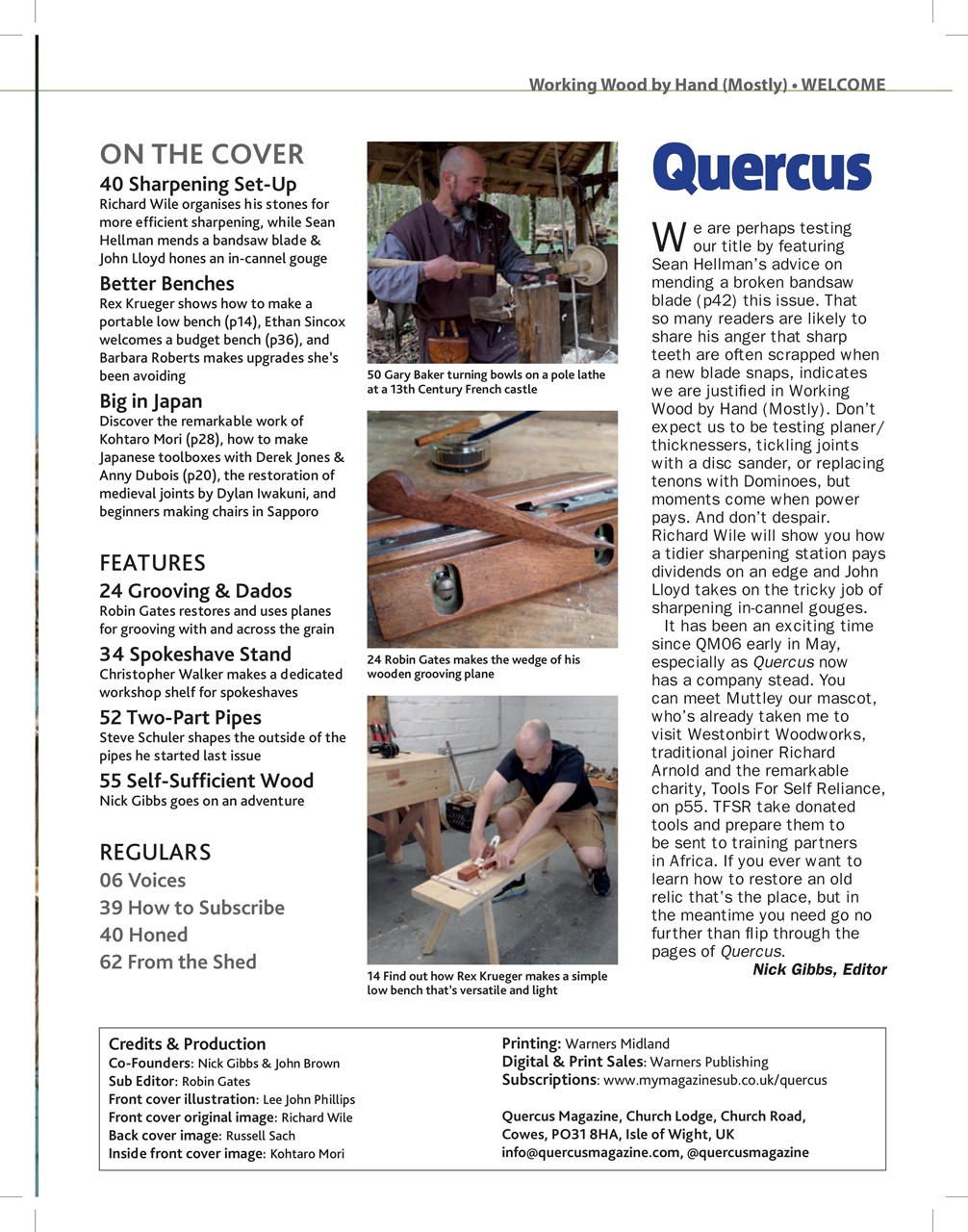 Quercus Preview Pages