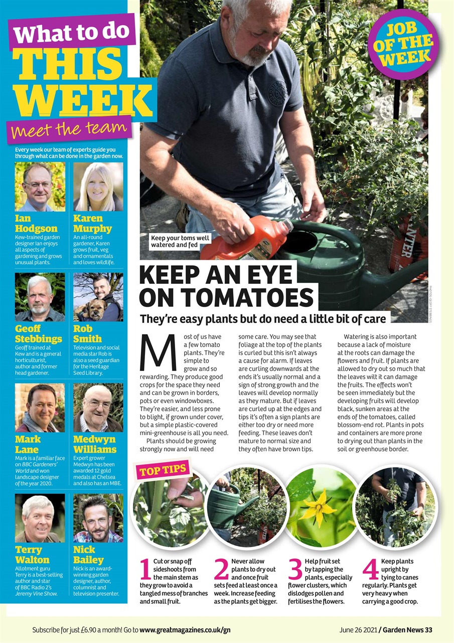 Garden News Preview Pages