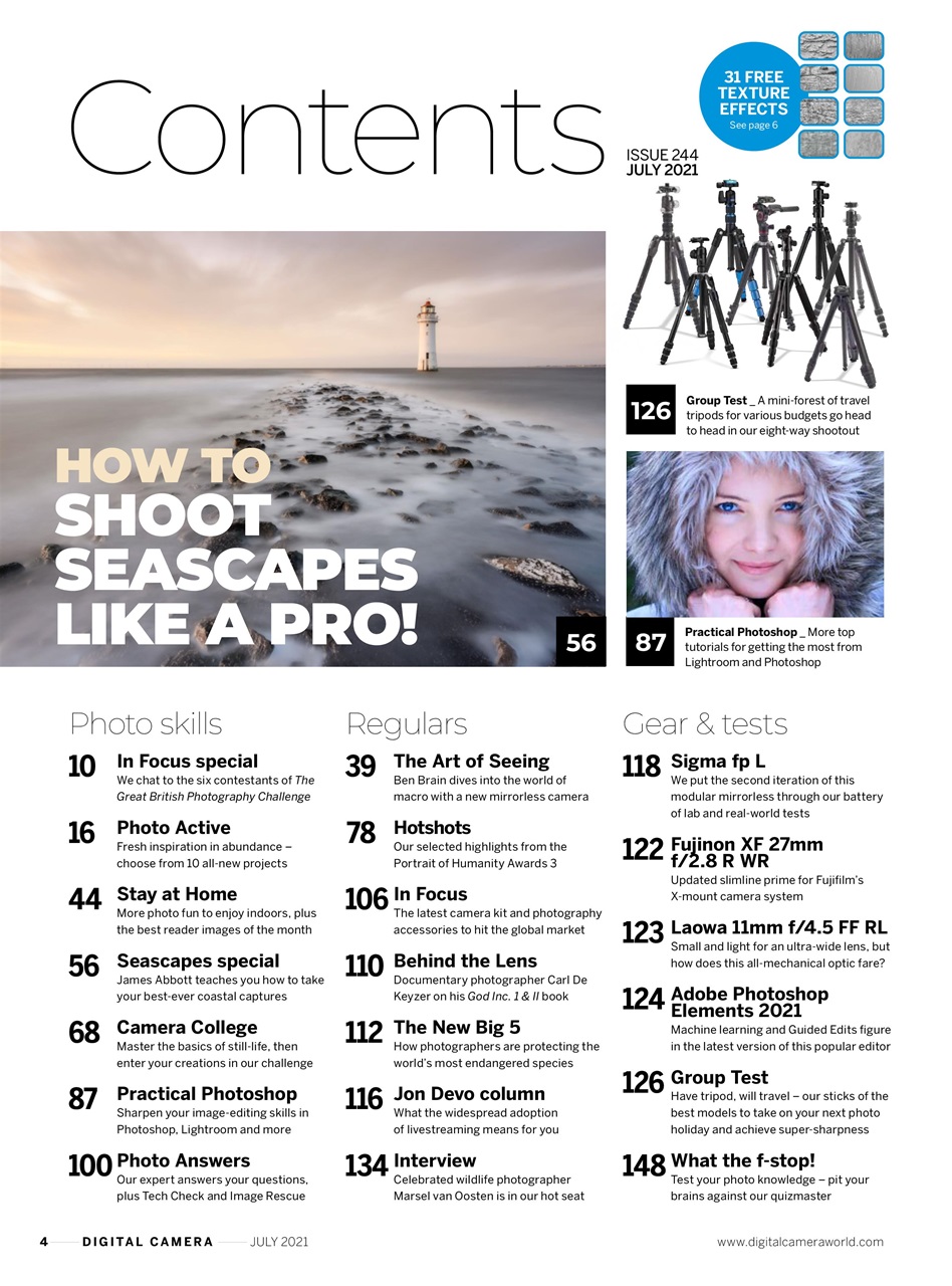 Digital Camera Magazine Preview Pages