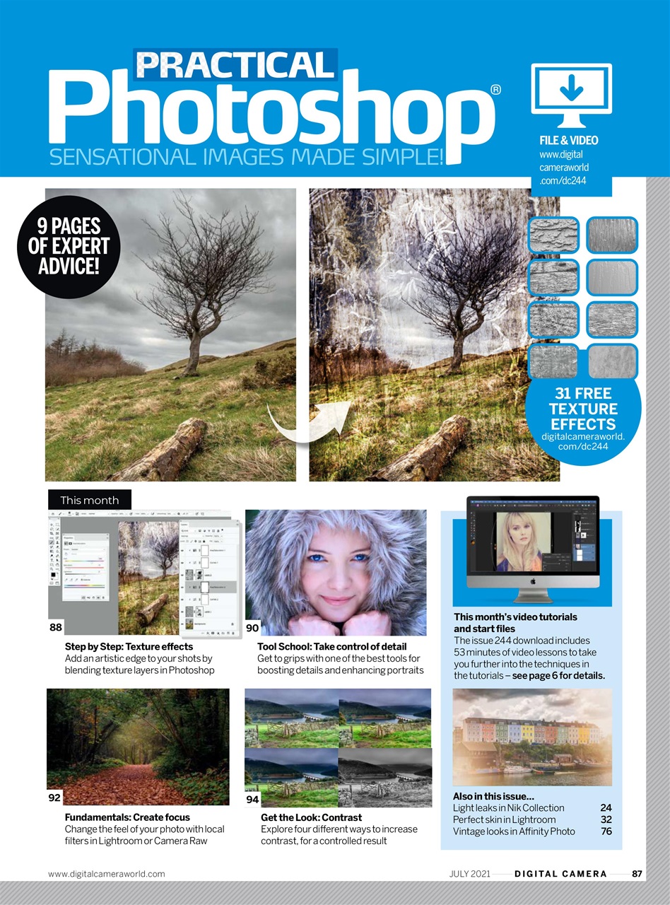 Digital Camera Magazine Preview Pages