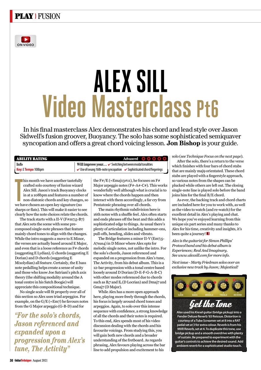 Guitar Techniques Preview Pages