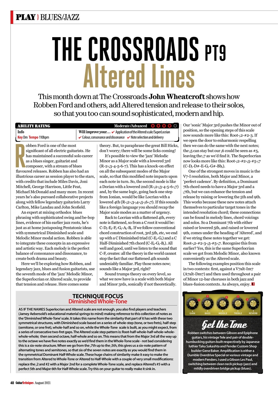 Guitar Techniques Preview Pages