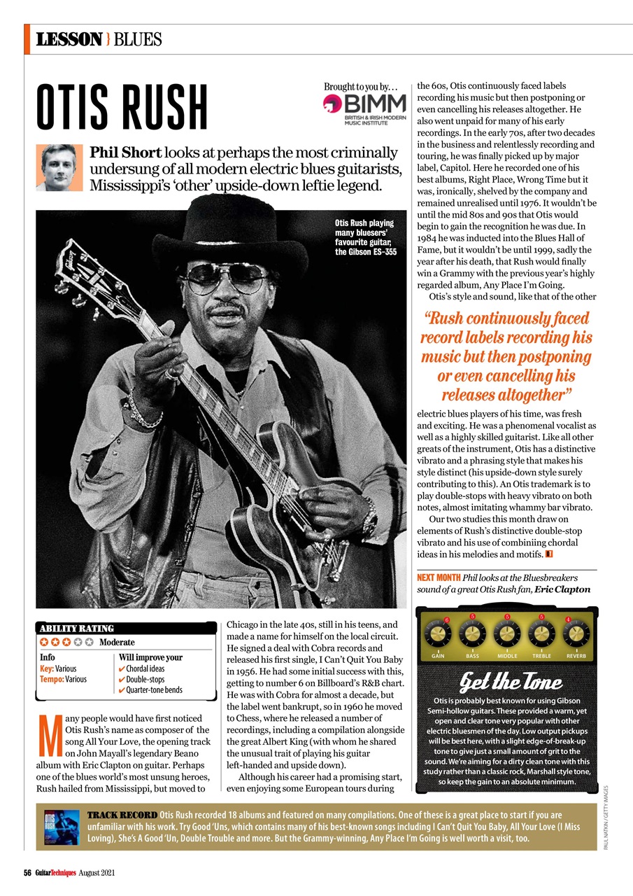 Guitar Techniques Preview Pages