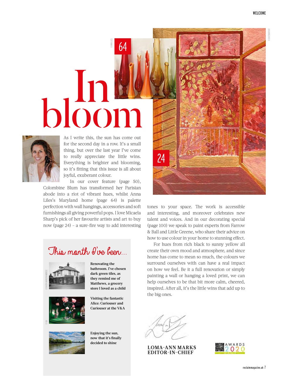 Reclaim Preview Pages