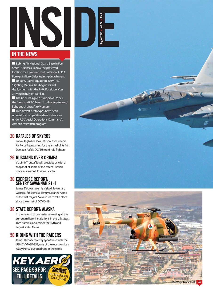 Combat Aircraft Journal Preview Pages