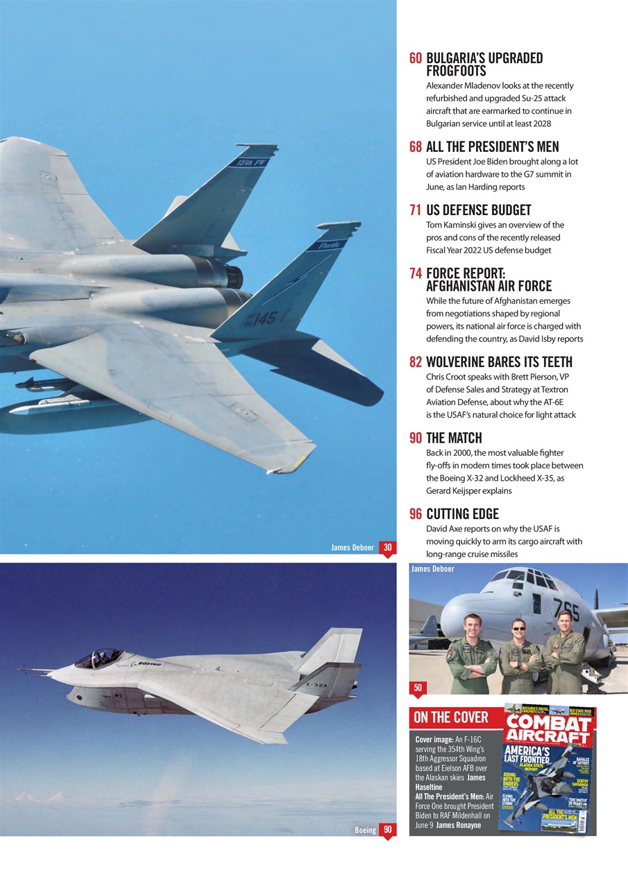 Combat Aircraft Journal Preview Pages