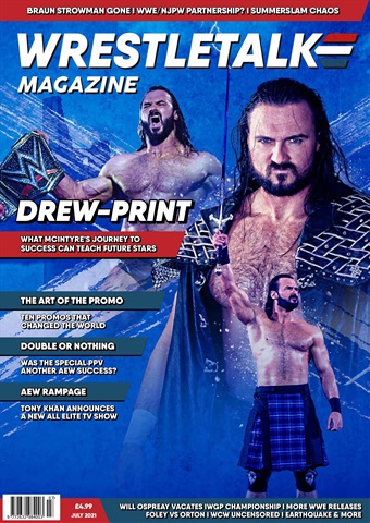 Wrestletalk Magazine issue July 2021
