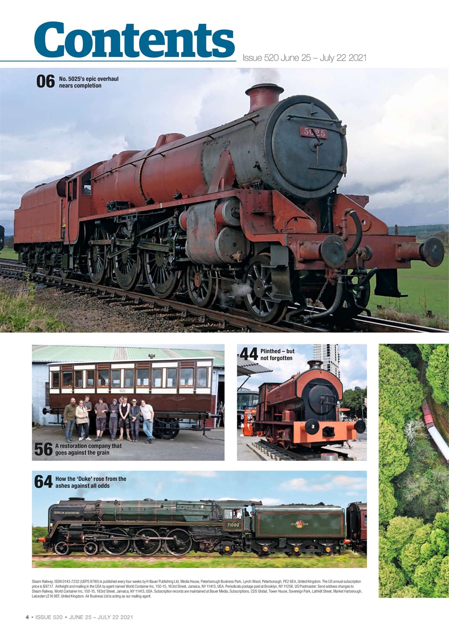 Steam Railway Preview Pages