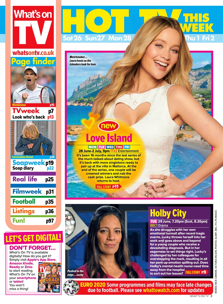 What's on TV Preview Pages