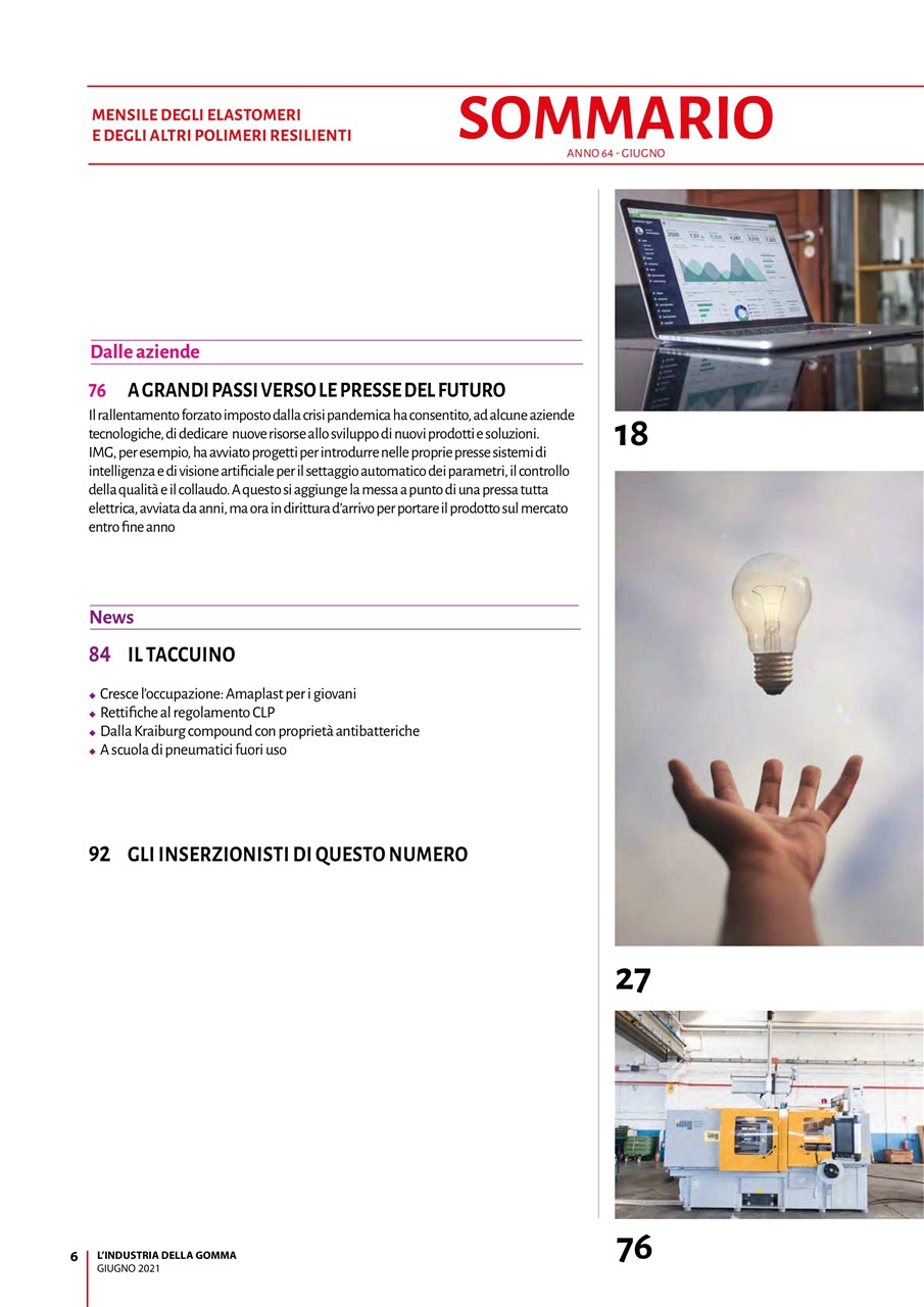 L’industria della Gomma Preview Pages