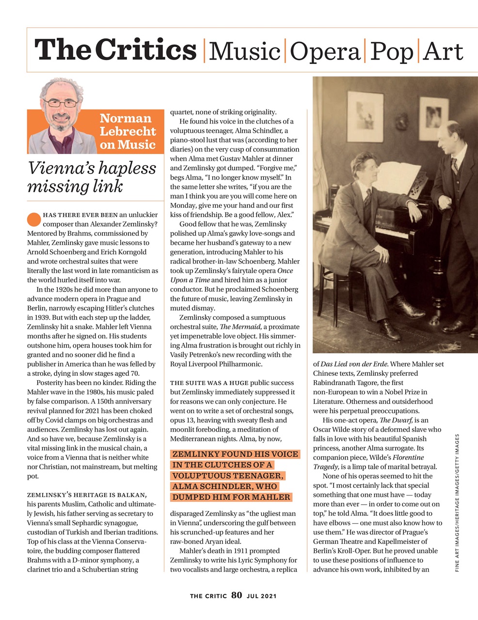 The Critic Preview Pages