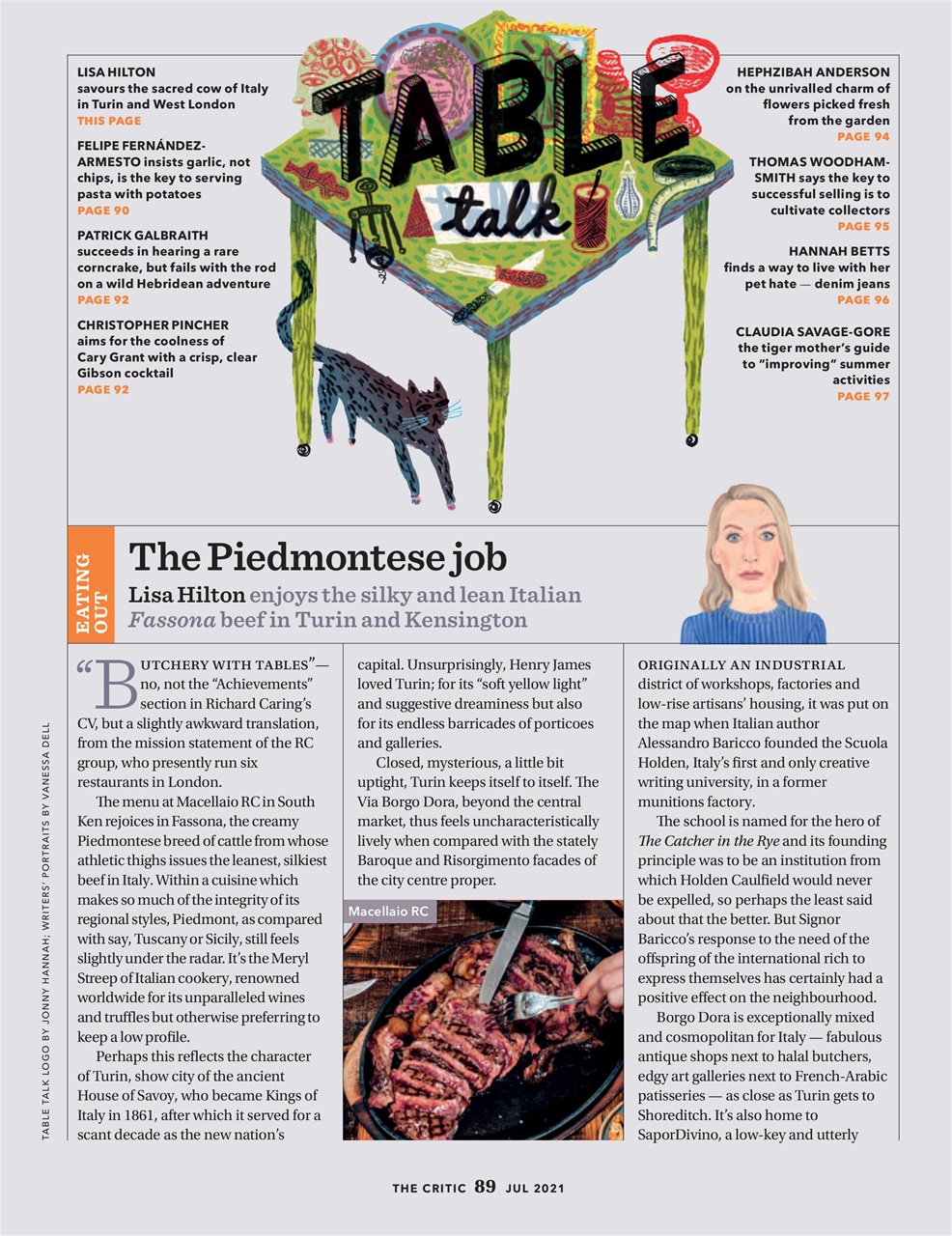 The Critic Preview Pages