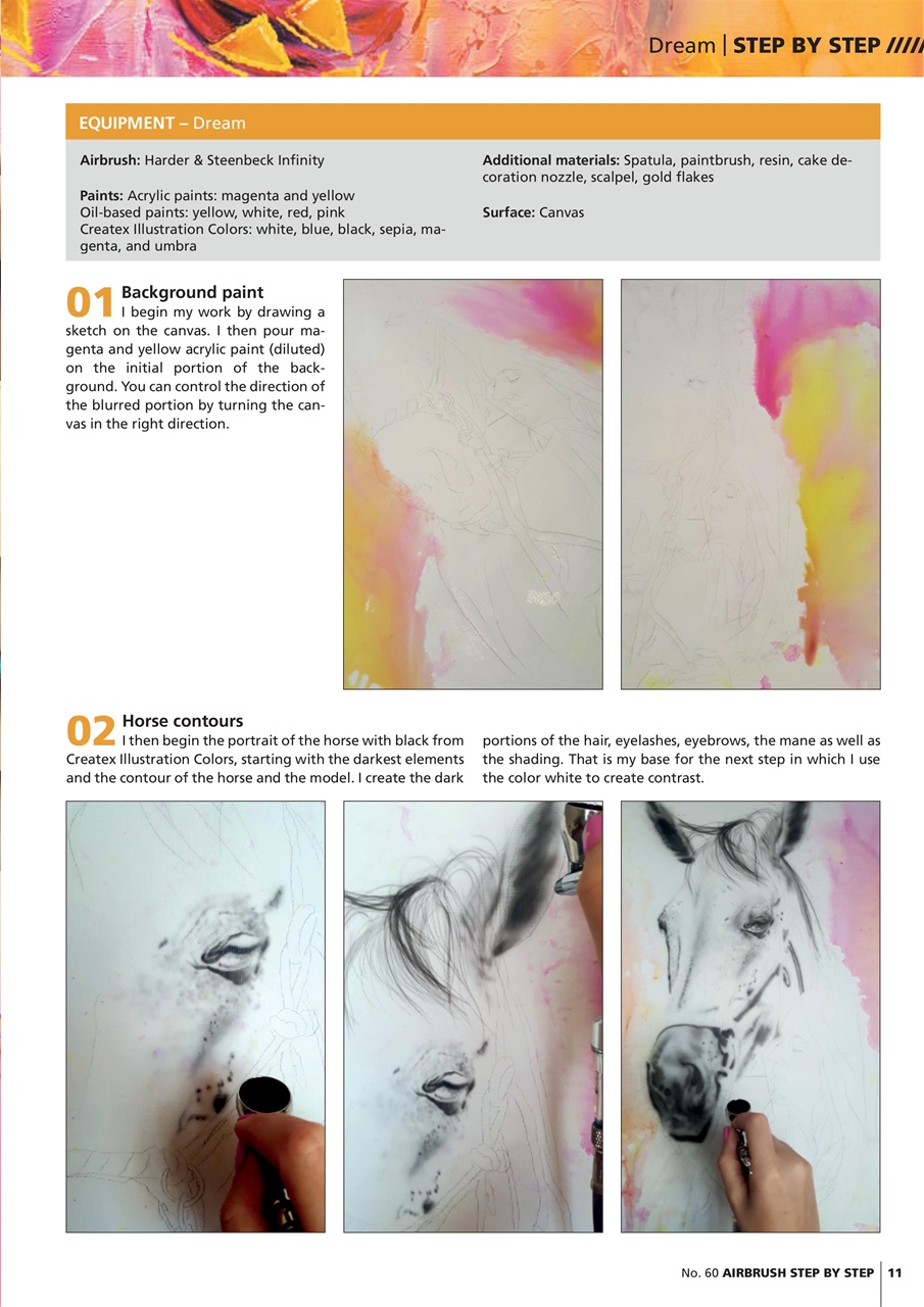 Airbrush Step by Step Preview Pages