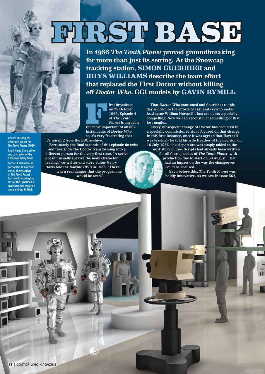 Doctor Who Magazine Preview Pages