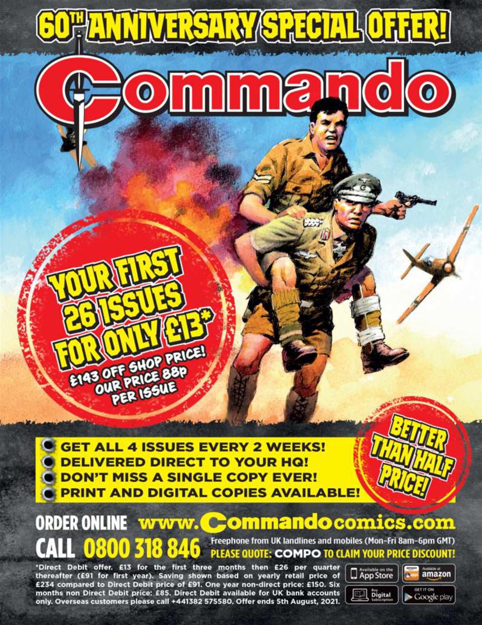 Commando Preview Pages