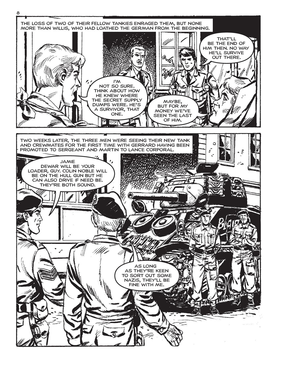 Commando Preview Pages