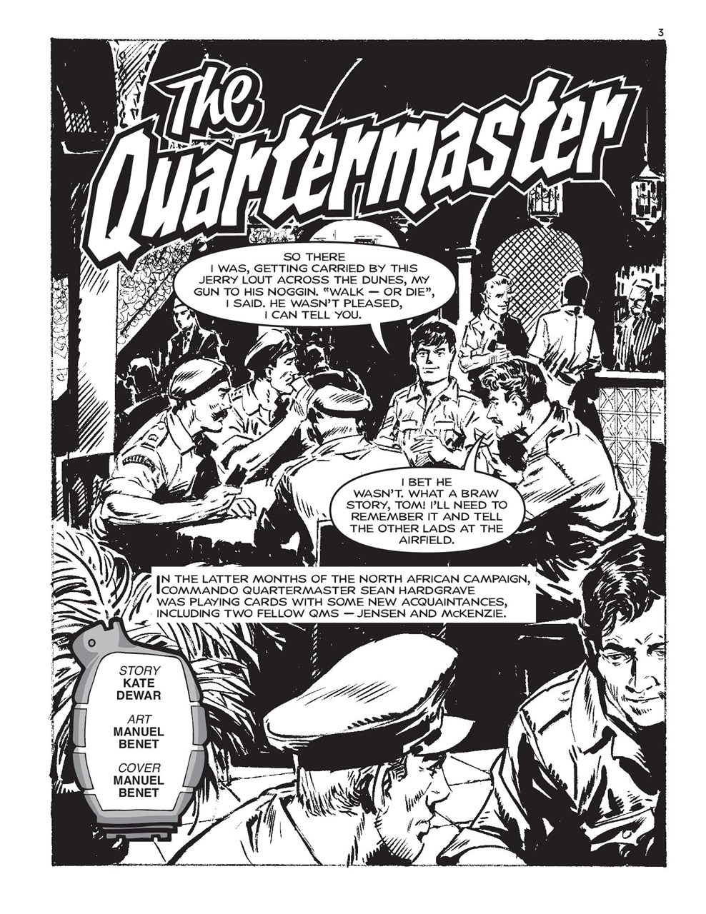 Commando Preview Pages