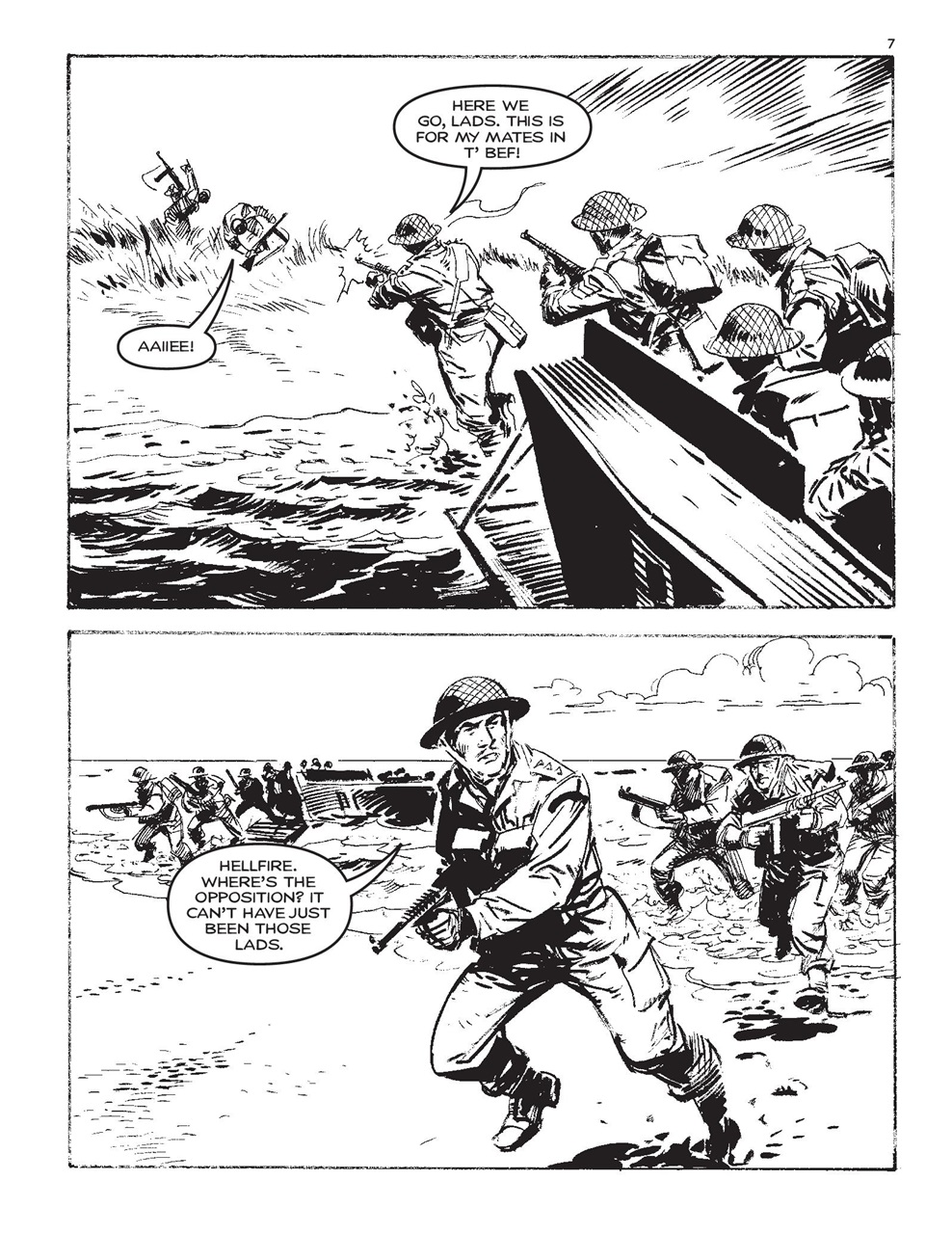 Commando Preview Pages