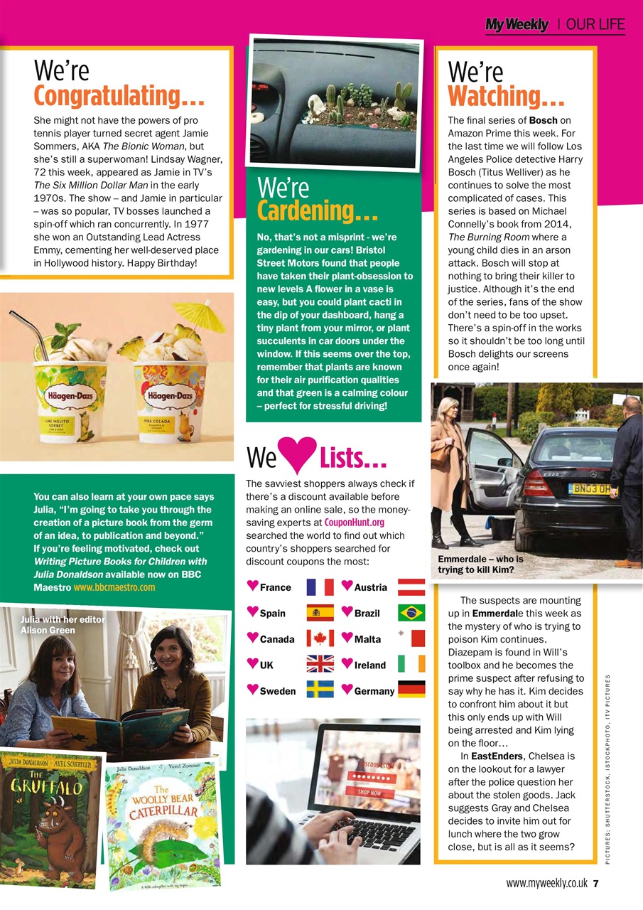 My Weekly Preview Pages