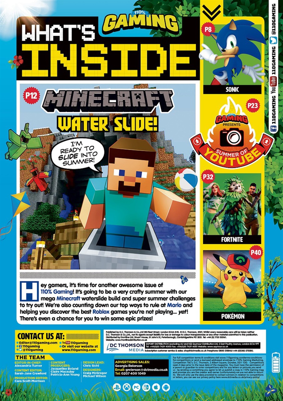 110% Gaming Preview Pages