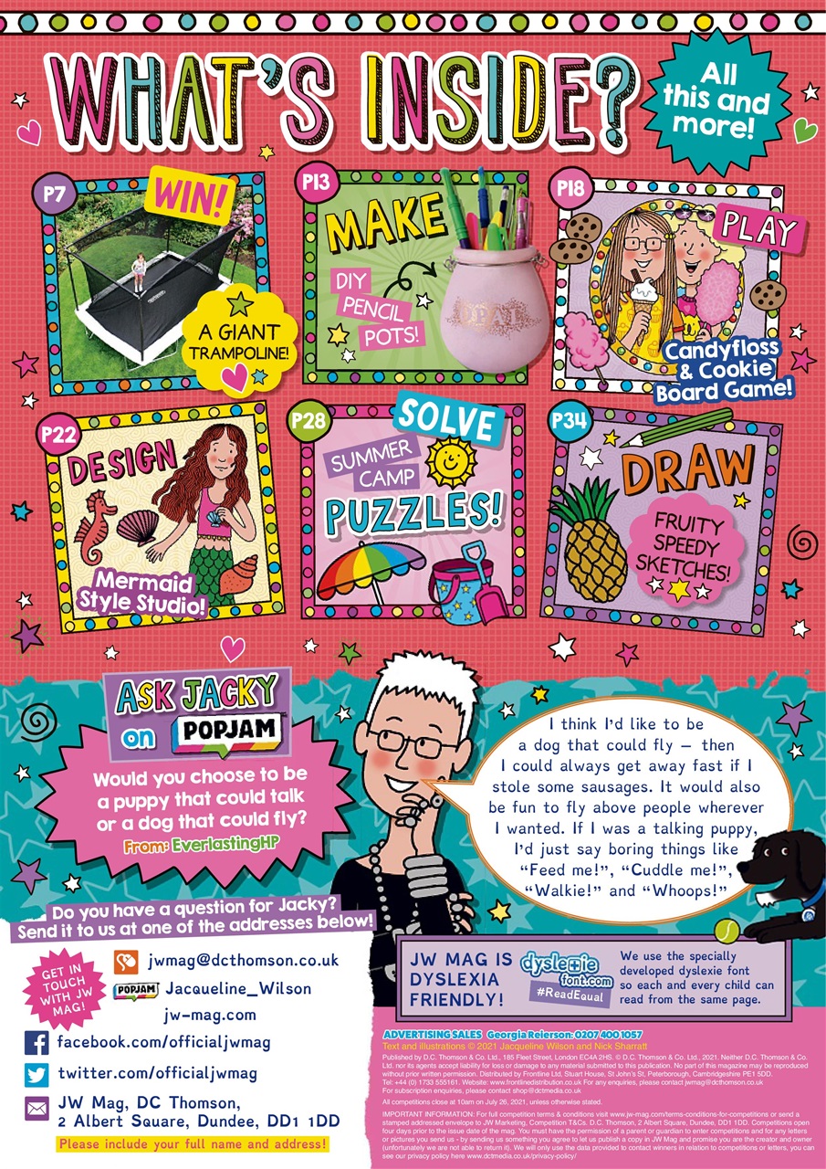 Jacqueline Wilson Preview Pages