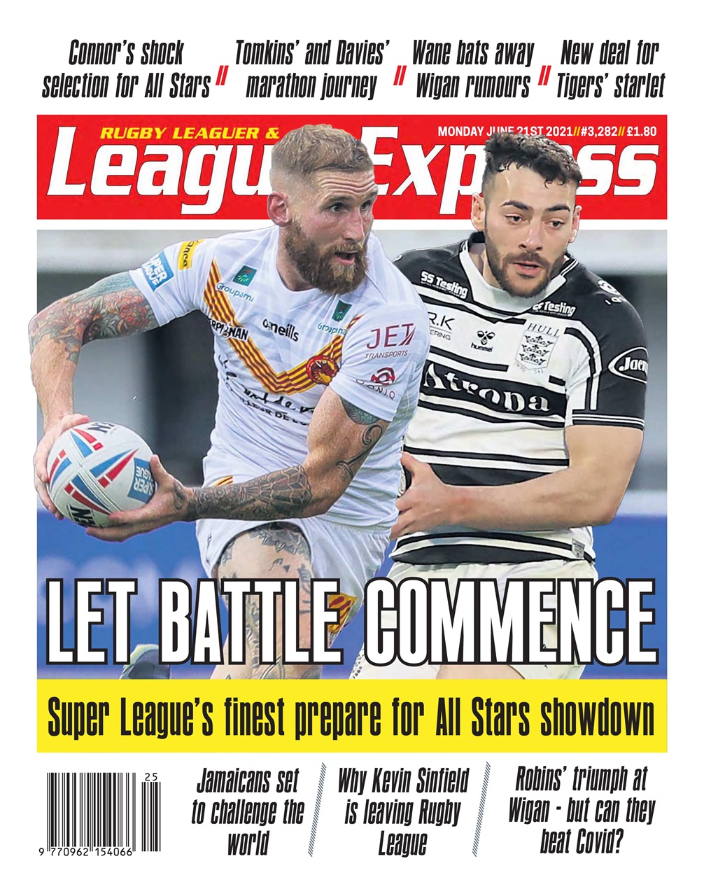 League Express Preview Pages