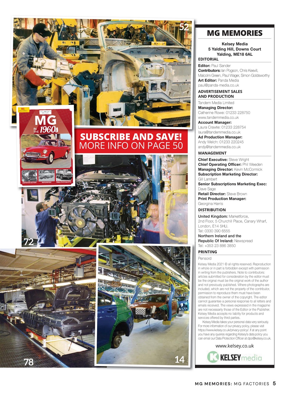 MG Memories Preview Pages