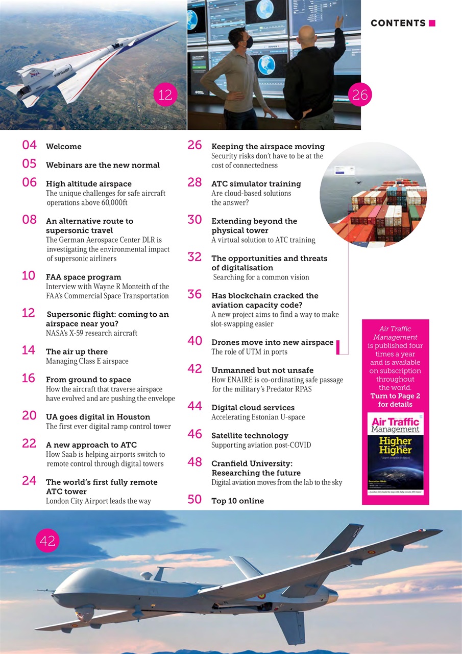 Air Traffic Management Preview Pages