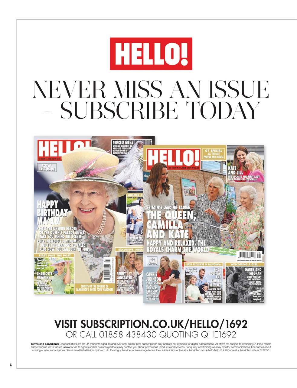 Hello! Magazine Preview Pages