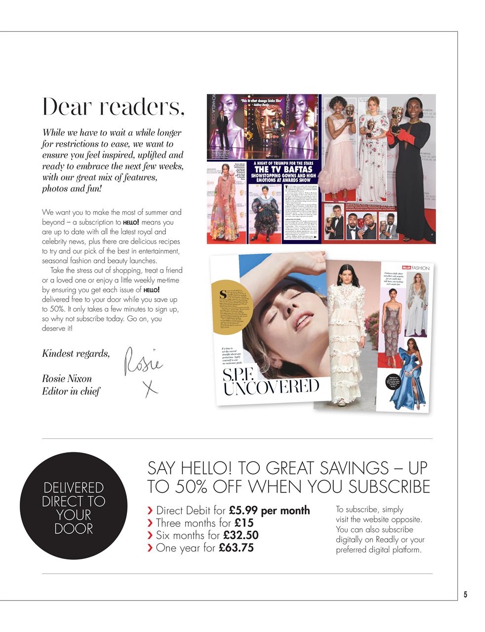 Hello! Magazine Preview Pages