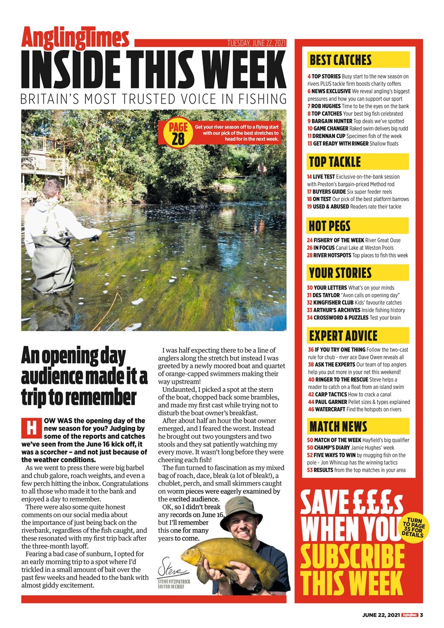 Angling Times Preview Pages