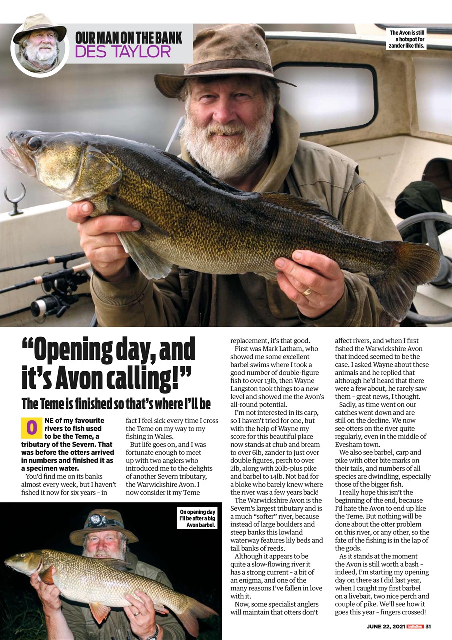 Angling Times Preview Pages