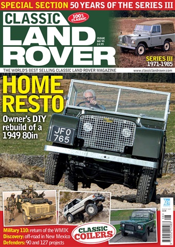Classic Land Rover Magazine issue  August 2021