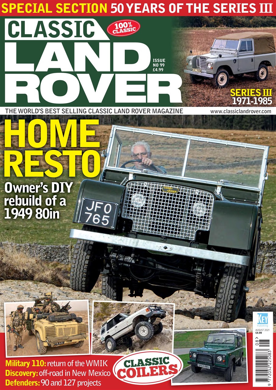 Classic Land Rover Magazine Preview Pages