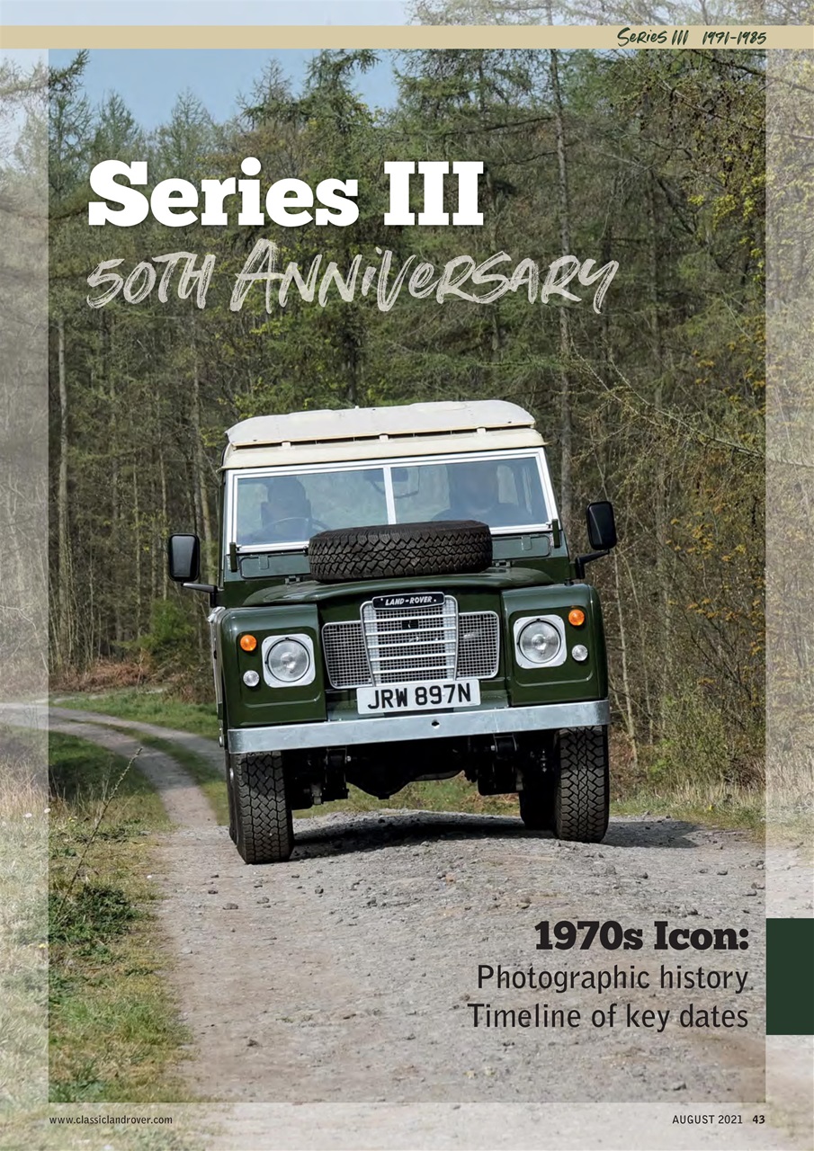 Classic Land Rover Magazine Preview Pages