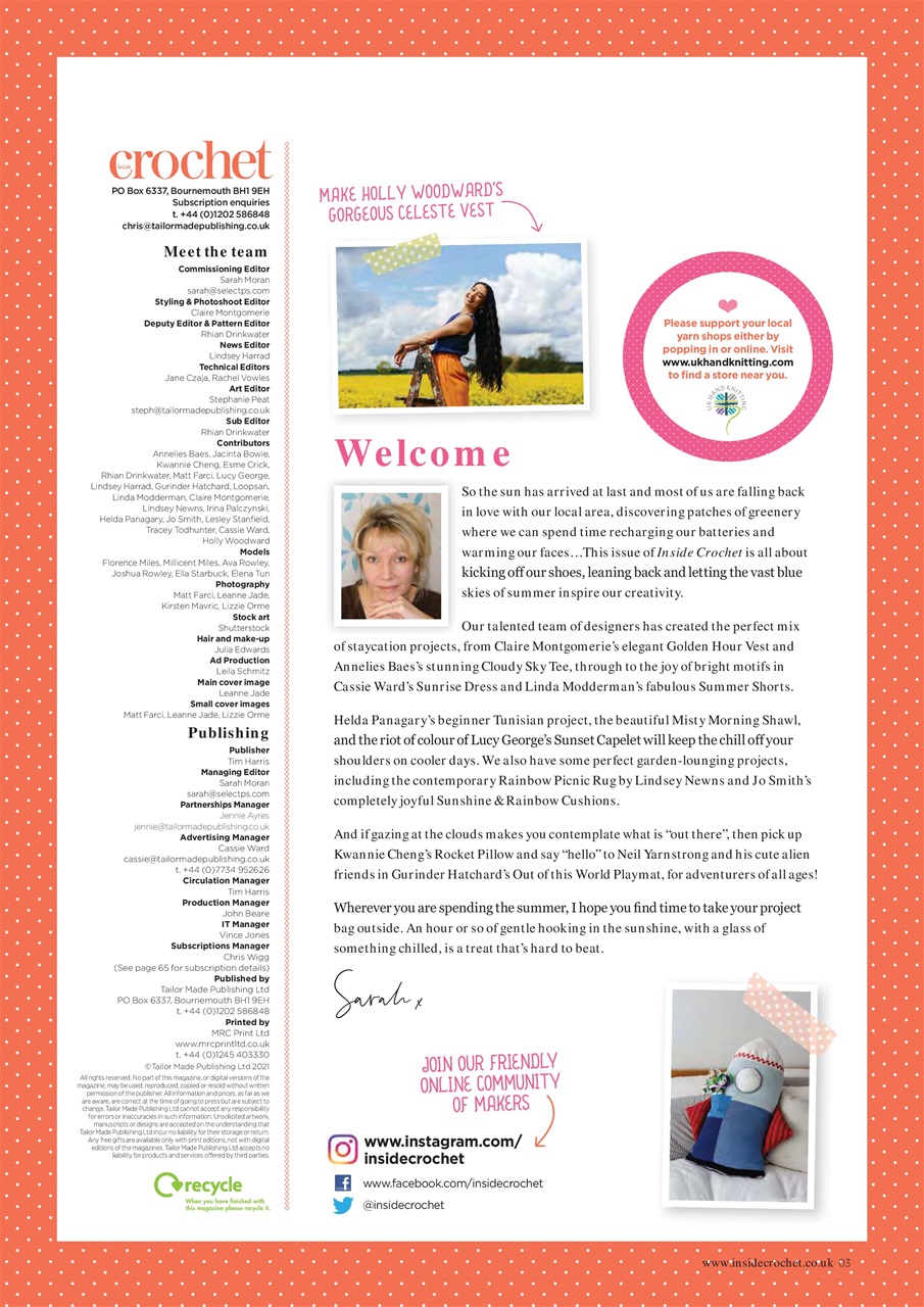 Inside Crochet Preview Pages