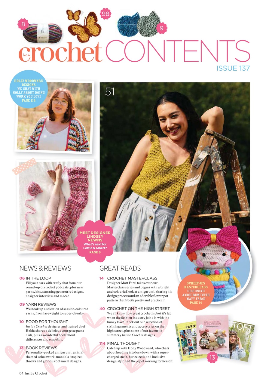 Inside Crochet Preview Pages