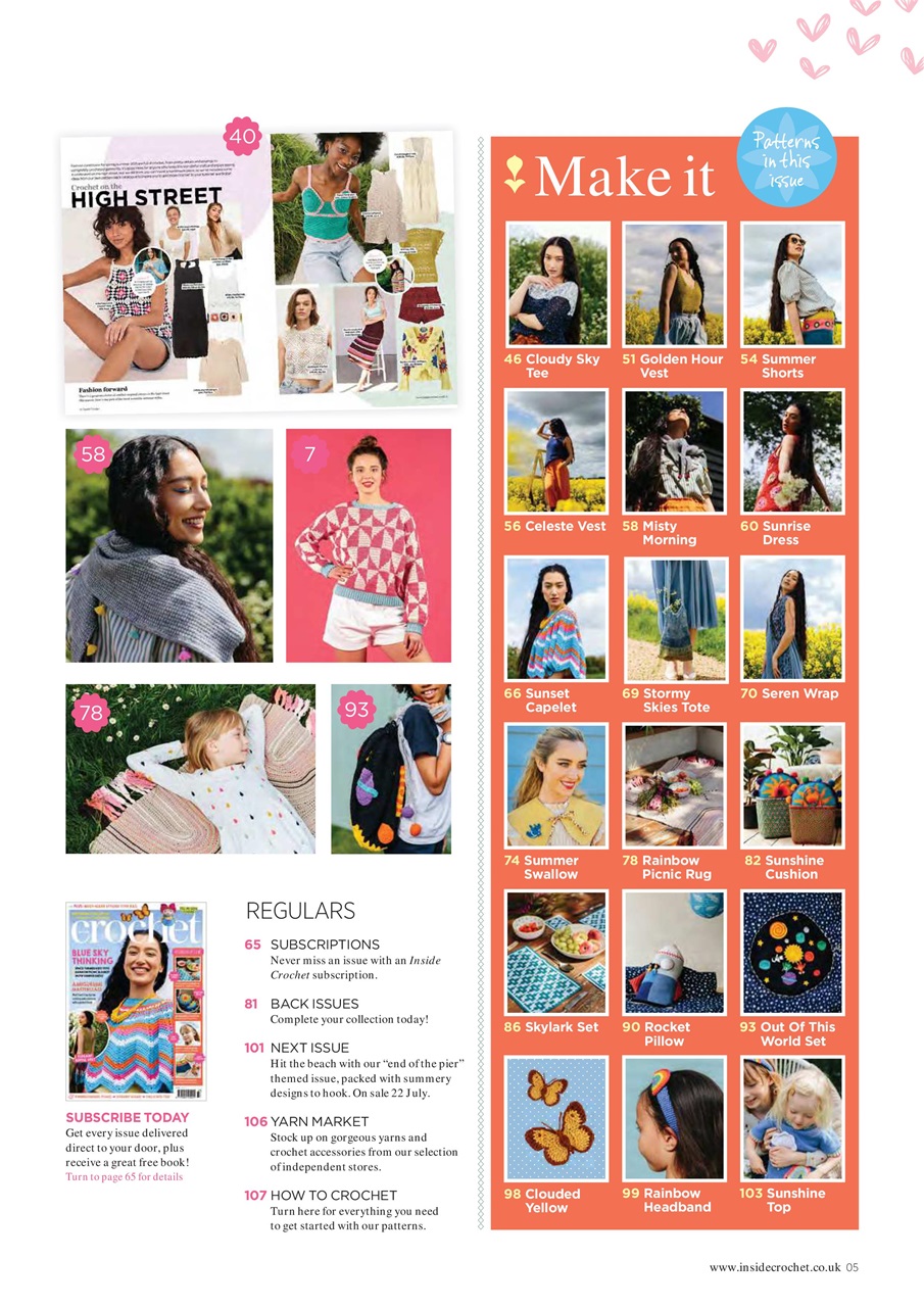 Inside Crochet Preview Pages