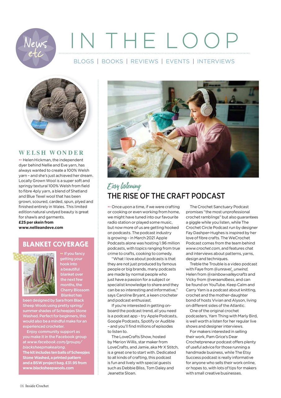 Inside Crochet Preview Pages